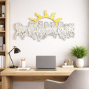 7 Horses Acrylic Cutout- Vaastu