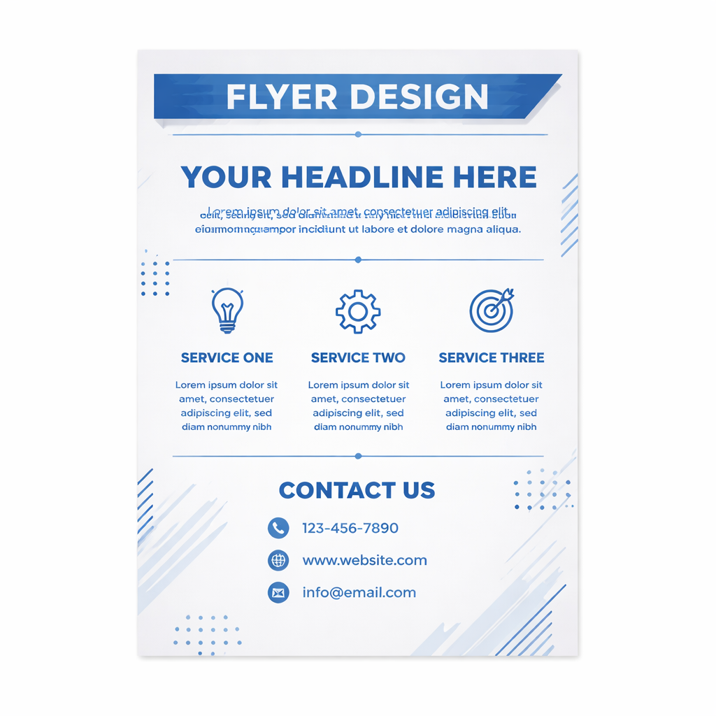 A4 Single Color Flyers/ Notice/ Pamphlets – Royal print website
