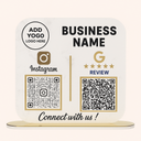 Acrylic QR stand -2 Layout