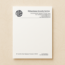 Letter Heads- Single Color