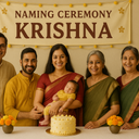 Naming Ceremony Backdrop