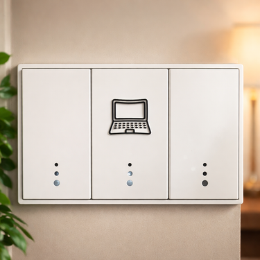 UV DTF- Ink Transfer Stickers for Electric Switch Panels