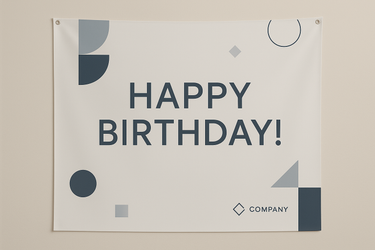 Happy Birthday Backdrop