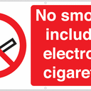 “No Smoking” Signage